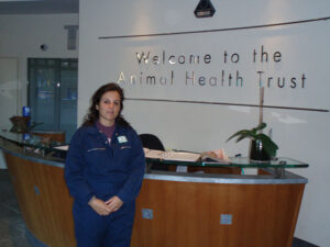Ana Stela Fonseca no Animal Health Trust